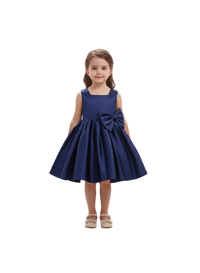D'Daniela Satin Bow Dress